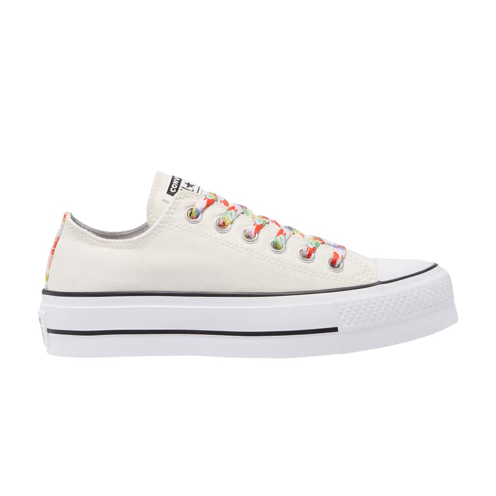 Converse Wmns Chuck Taylor All Star Platform Low 'Floral Print - Egret'
