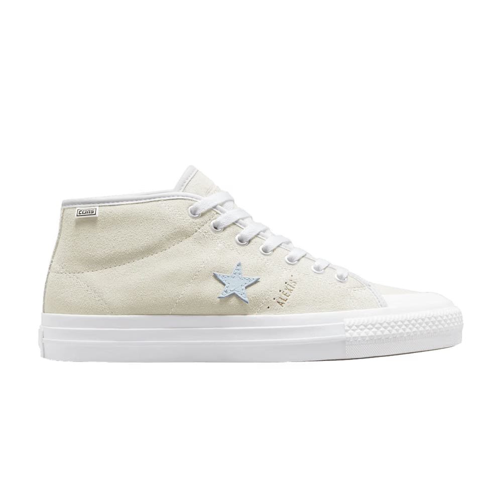 Alexis Sablone x Converse One Star Cons Pro Mid Vintage White