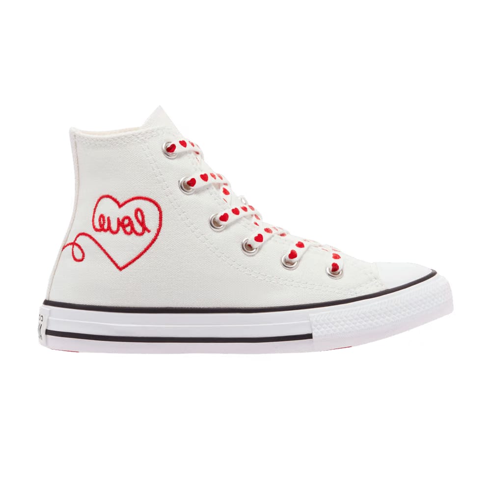 Converse Chuck Taylor All Star High GS 'Valentine's Day - White'