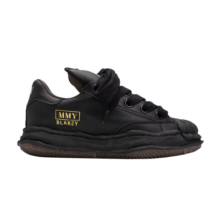 Maison Mihara Yasuhiro Blakey Puffer OG Sole Leather Low Black
