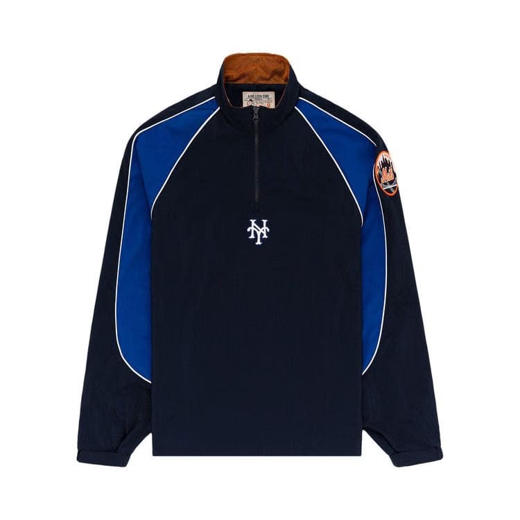 Aimé Leon Dore x New York Mets Nylon Pullover Navy