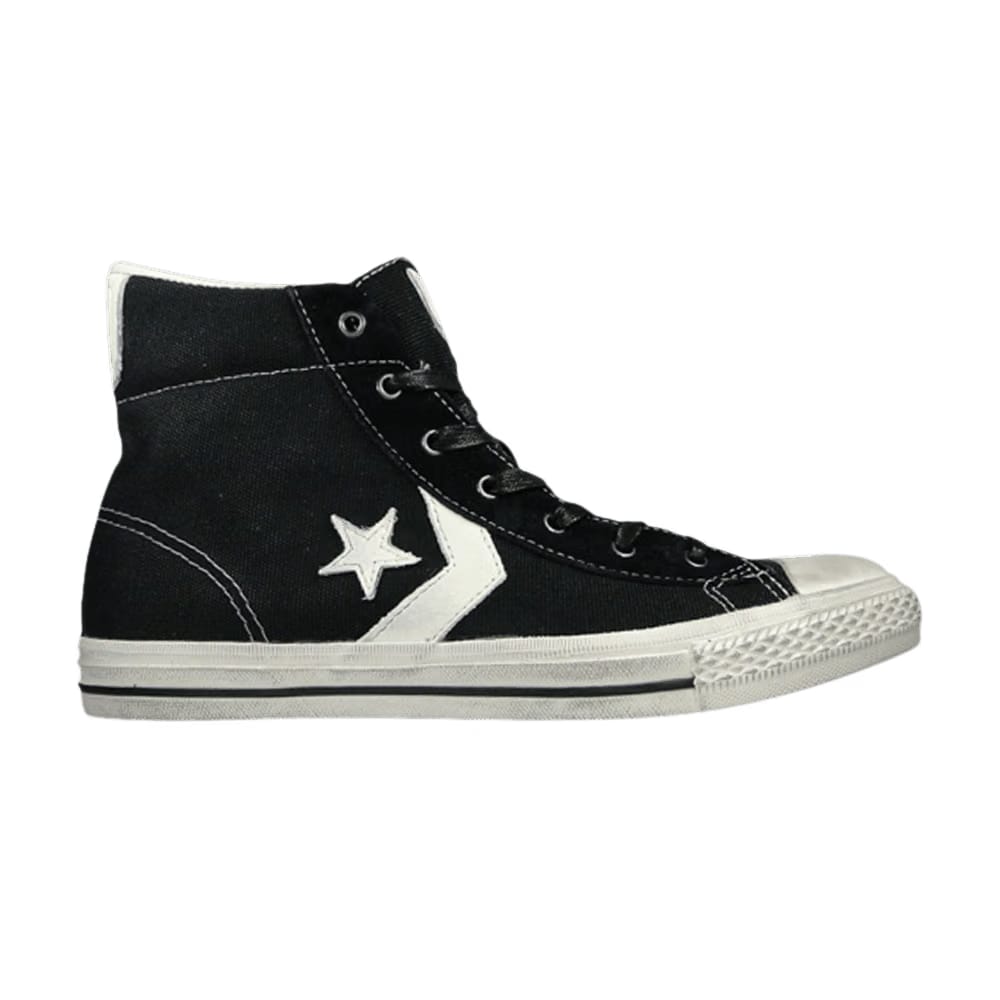 John Varvatos x Converse Star Player Mid Black White
