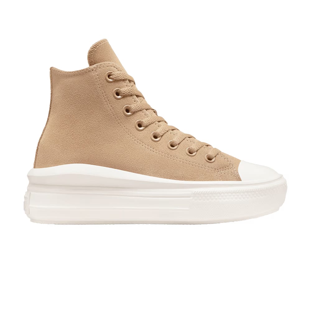 Converse Wmns Chuck Taylor All Star Move Platform High 'Colorful Suede - Coffee Rum'