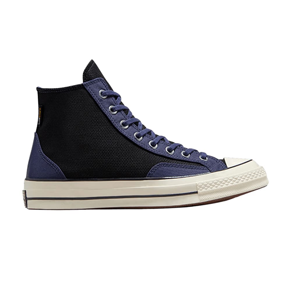 Converse Chuck 70 High Black Uncharted Waters Blue