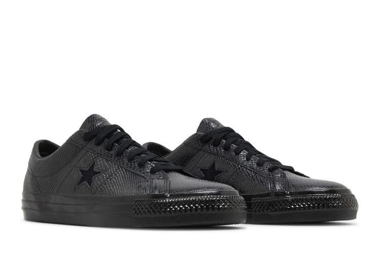 Jamie Platt x Converse One Star Pro Ox Low Black Snakeskin