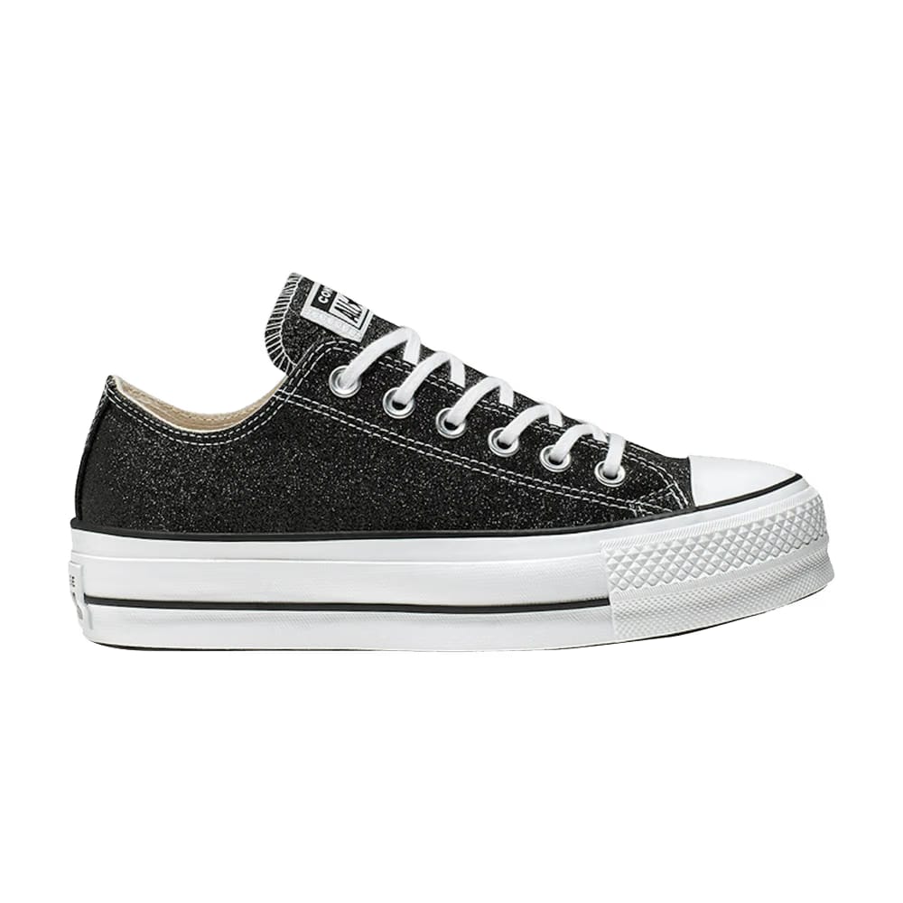 Converse Wmns Chuck Taylor All Star Lift Low 'Black Glitter'