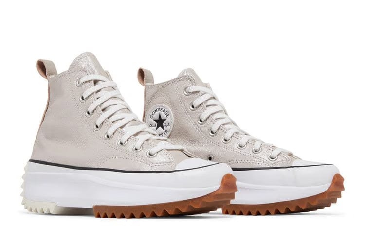 Converse Run Star Hike High Metallic Classics - Smoke Pink