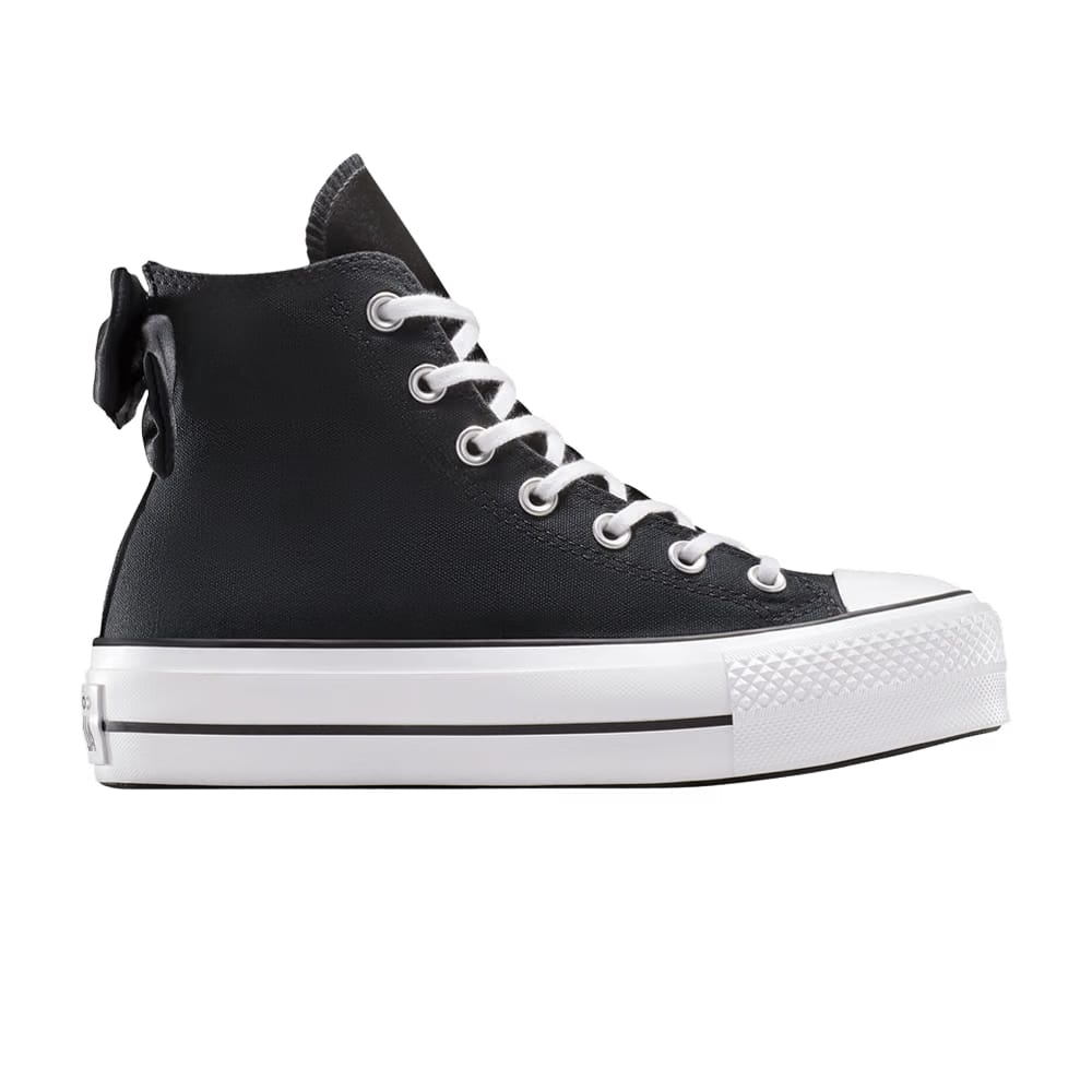 Converse Wmns Chuck Taylor All Star Lift Platform High 'Black White Bows'