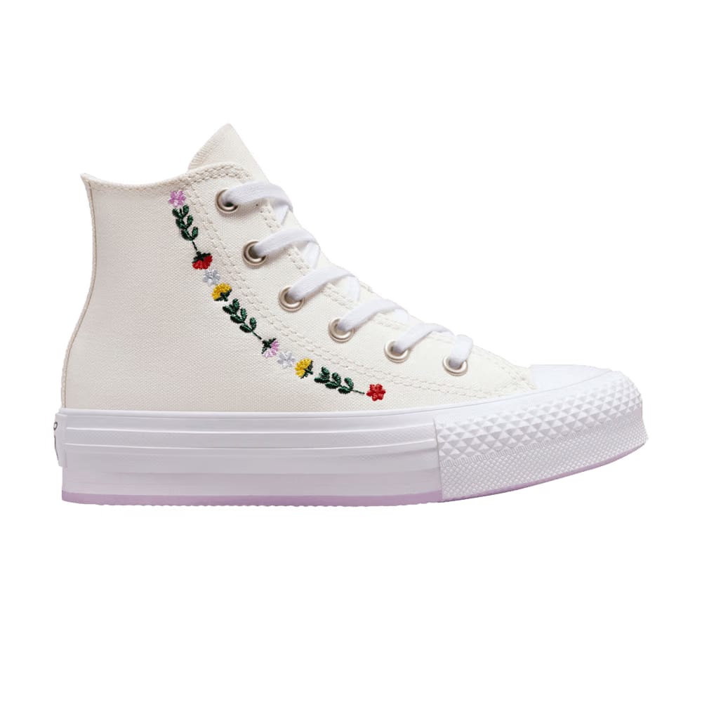 Converse Chuck Taylor All Star EVA Lift Platform High PS Floral Embroidery