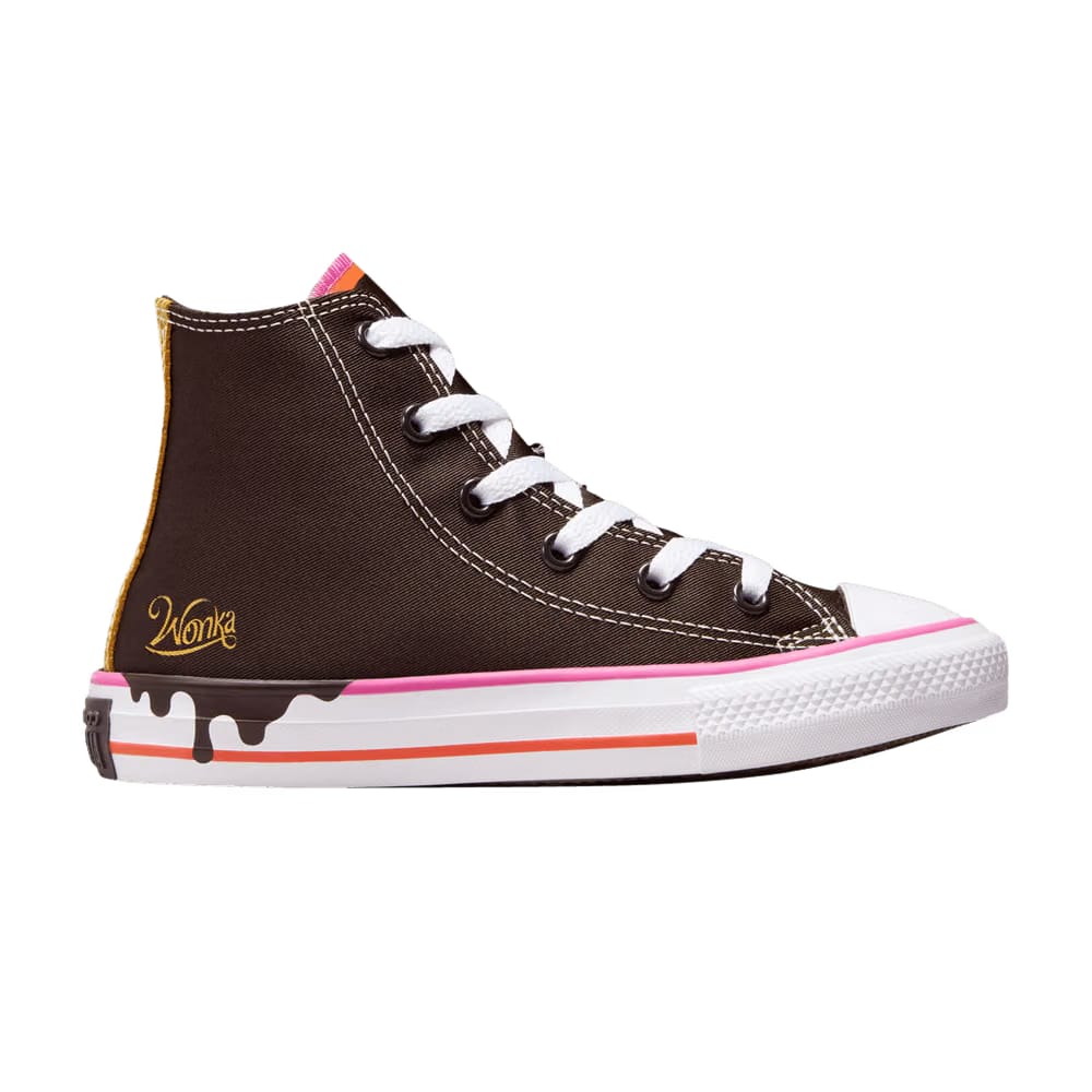 Willy Wonka x Converse Chuck Taylor All Star High PS Chocolate Drip
