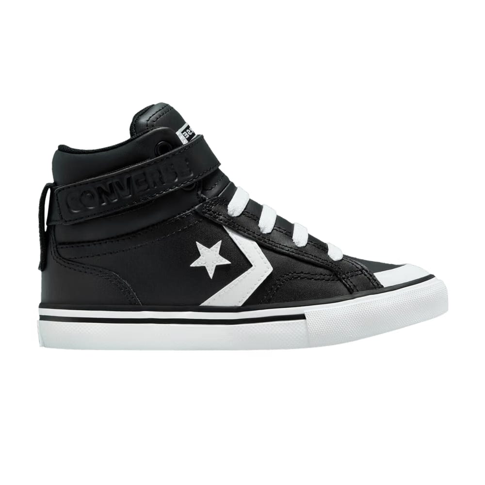 Converse Pro Blaze Strap Leather High PS Black White