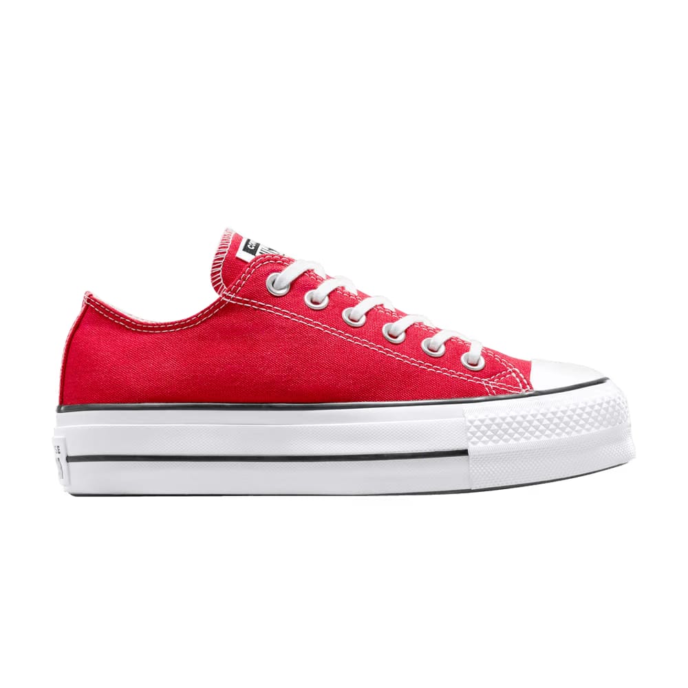Converse Wmns Chuck Taylor All Star Lift Platform Canvas Low 'Red White'