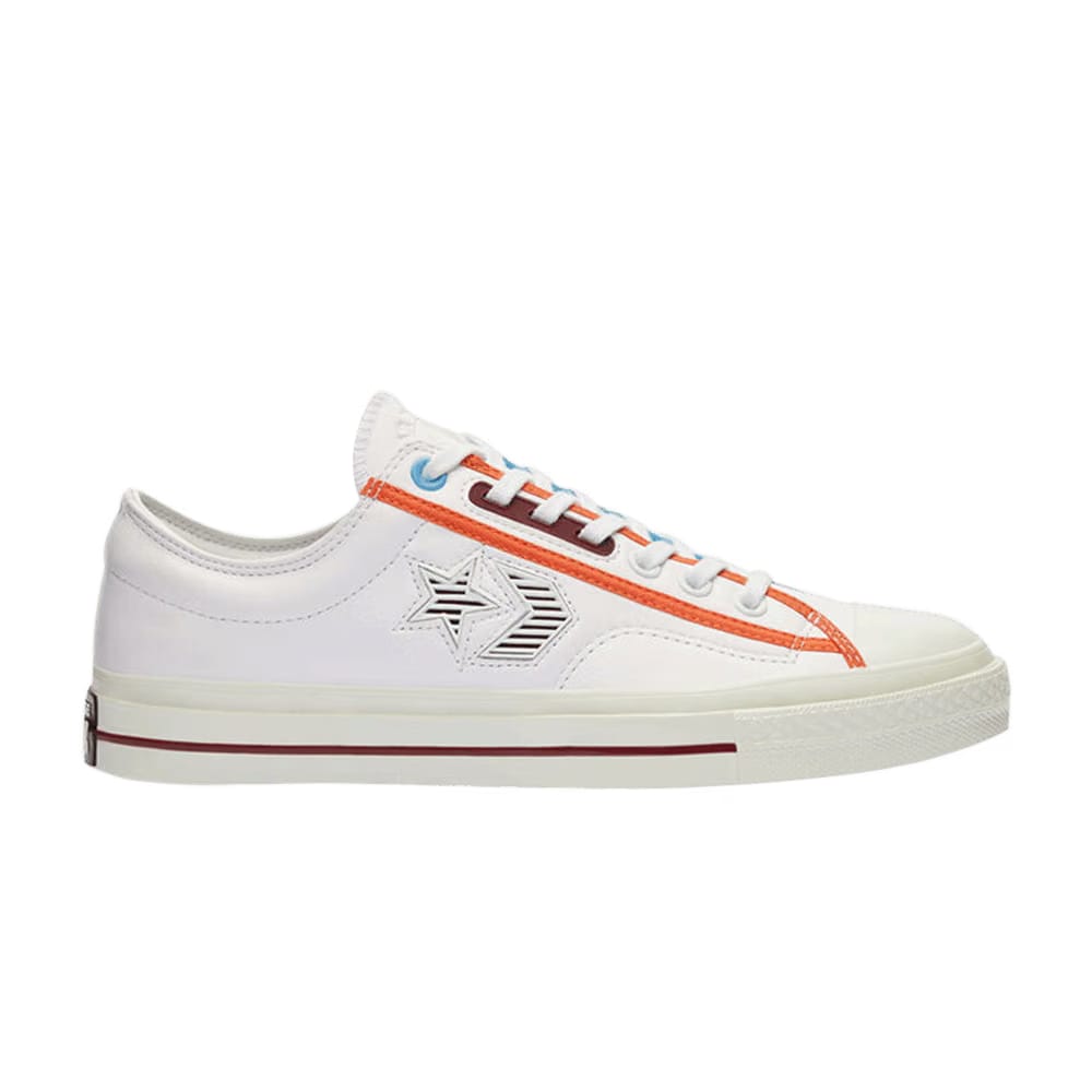 Converse Star Player Low Logo Mashup - White Jet Stream