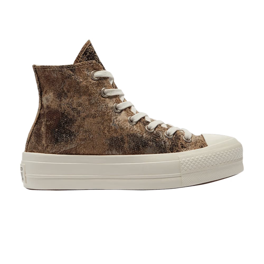 Converse Chuck Taylor All Star Platform High Metallic Camo - Bronze