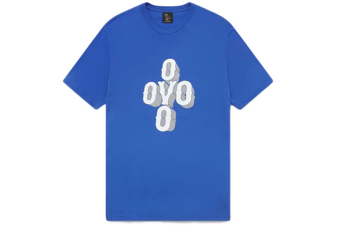 OVO 3D Pom Pom T-Shirt Sapphire