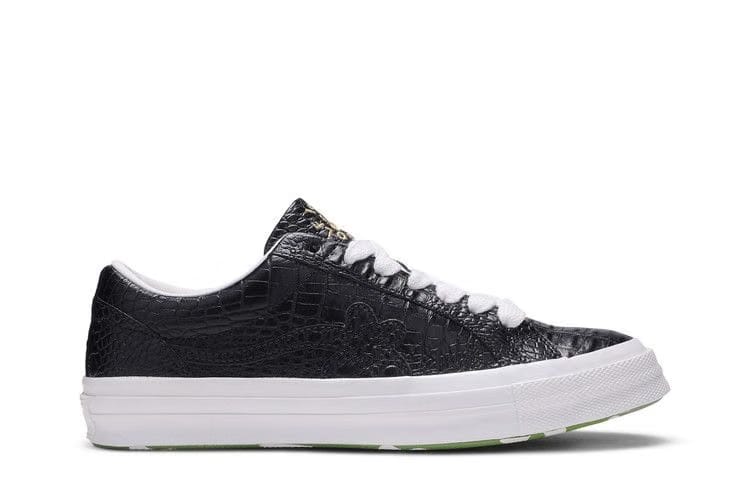 Golf Le Fleur x Converse One Star Low Gator Collection - Black