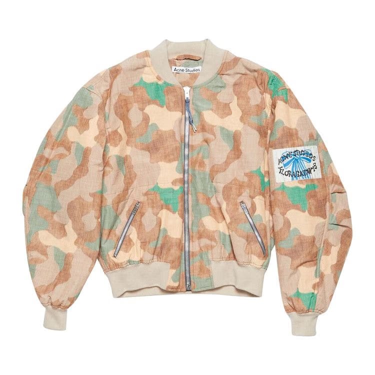 Acne Studios Bomber Jacket Orange/Green