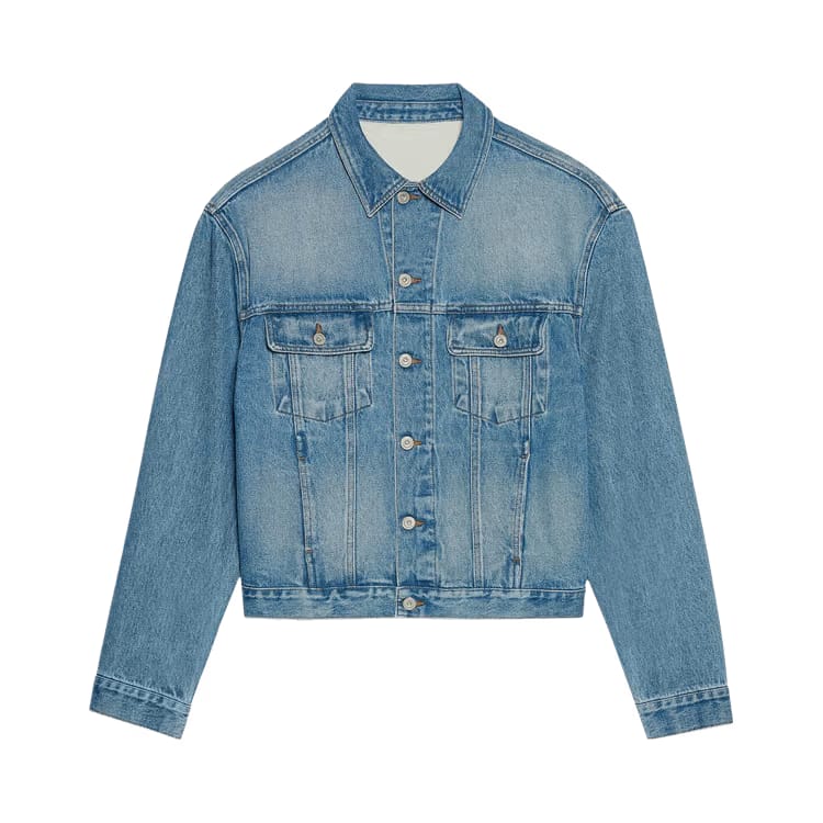 Jacquemus De-Nimes Denim Jacket Blue/Tabac