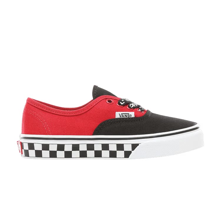 Authentic Kids Logo Pop - Checkerboard Red