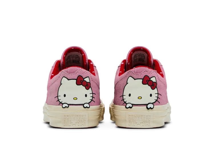 Hello Kitty x Converse One Star Suede Low Top Prism Pink