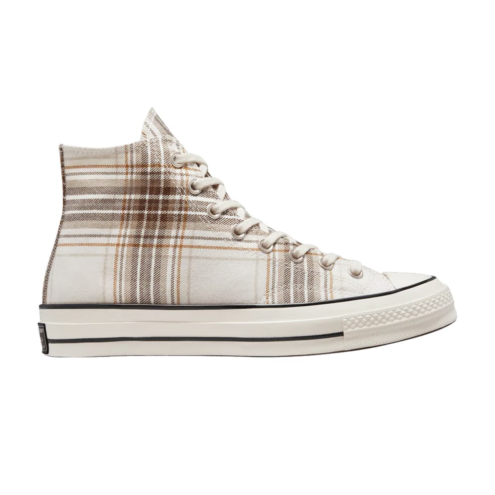 Converse Chuck 70 High Desert Tartan - Egret