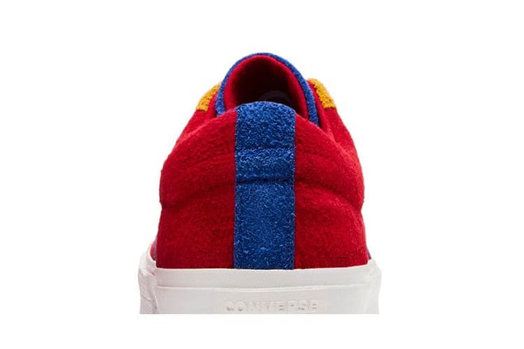 Converse One Star Academy Low Enamel Red Blue