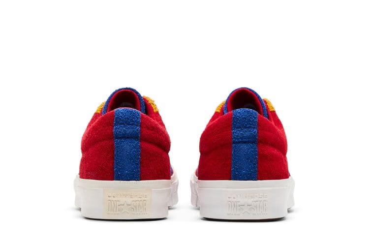 Converse One Star Academy Low Enamel Red Blue