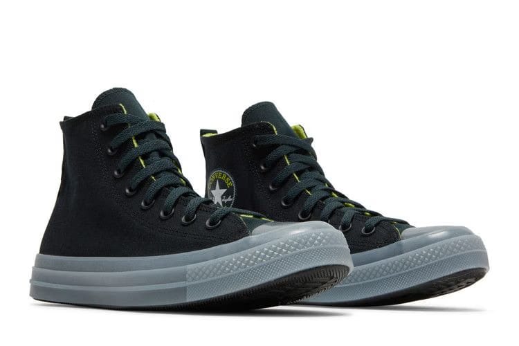 Converse Chuck Taylor All Star CX Fleece Lined High Black Lime Twist