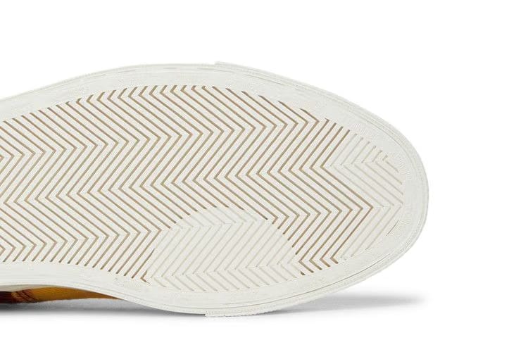 Converse Skid Grip Low Twisted Plaid - Egret