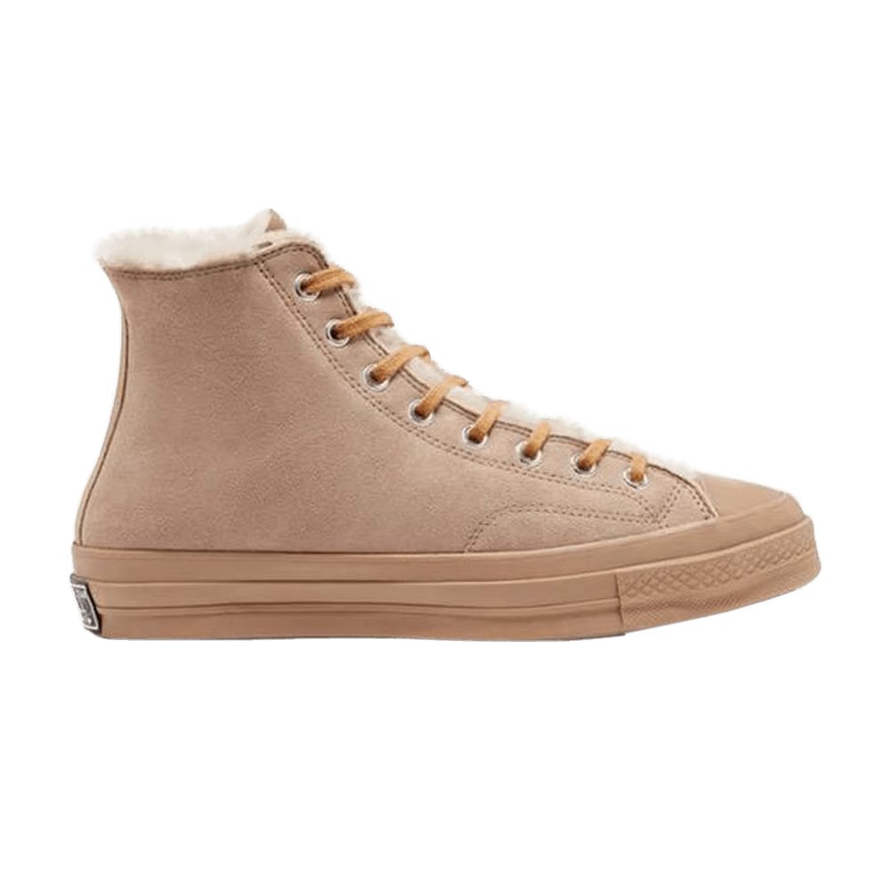 Converse Tri Panel x Chuck 70 Hi Khaki Shearling