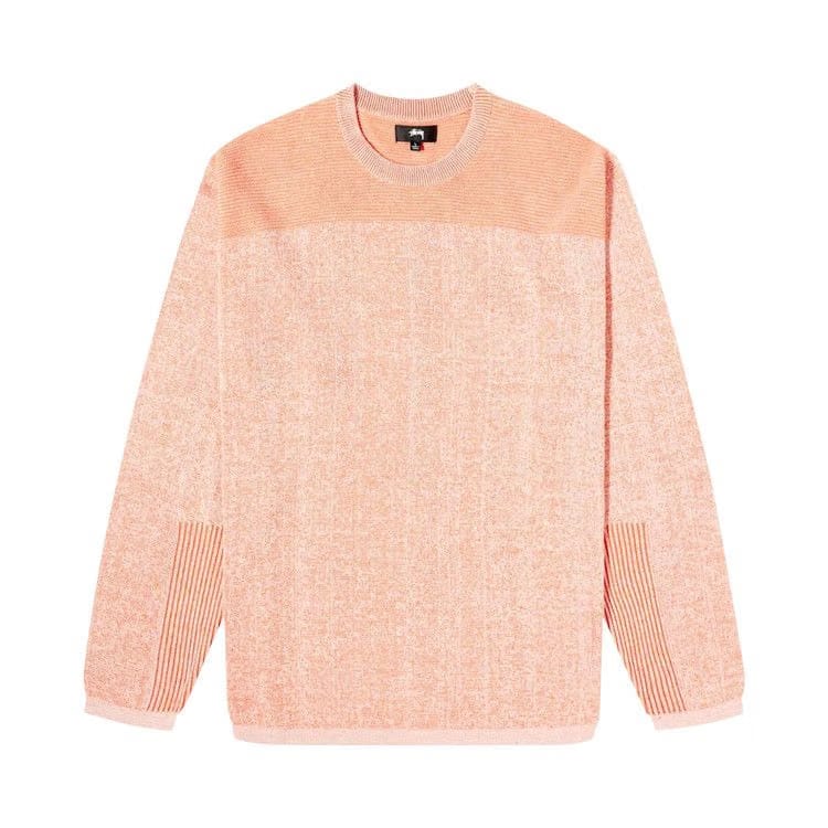 Stussy Engineered Panel Sweater Orange