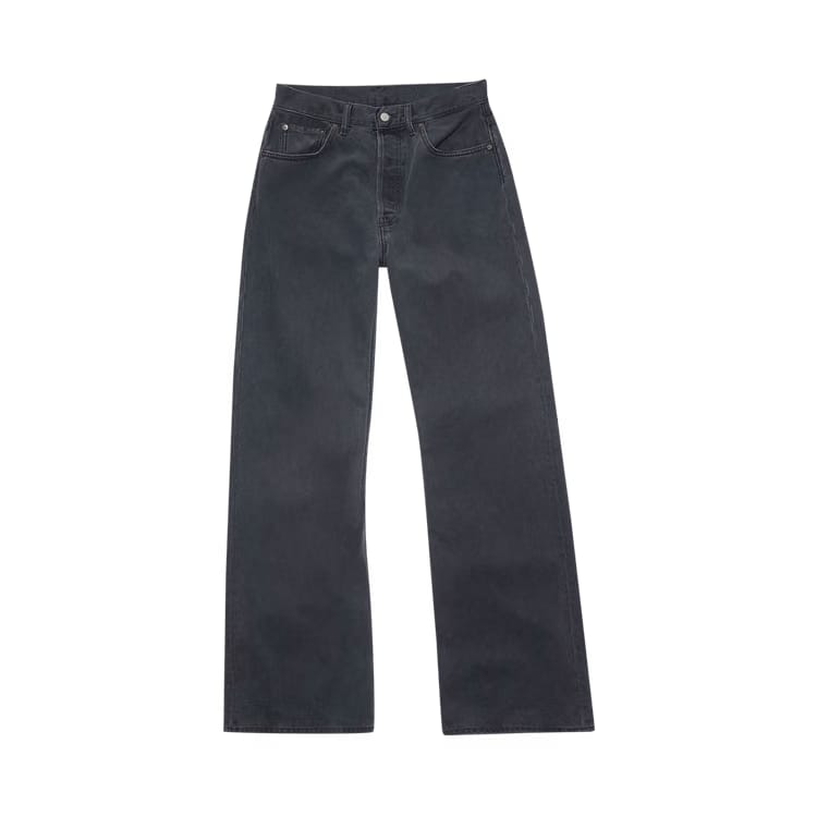 Acne Studios Loose Fit Jeans Dark Grey