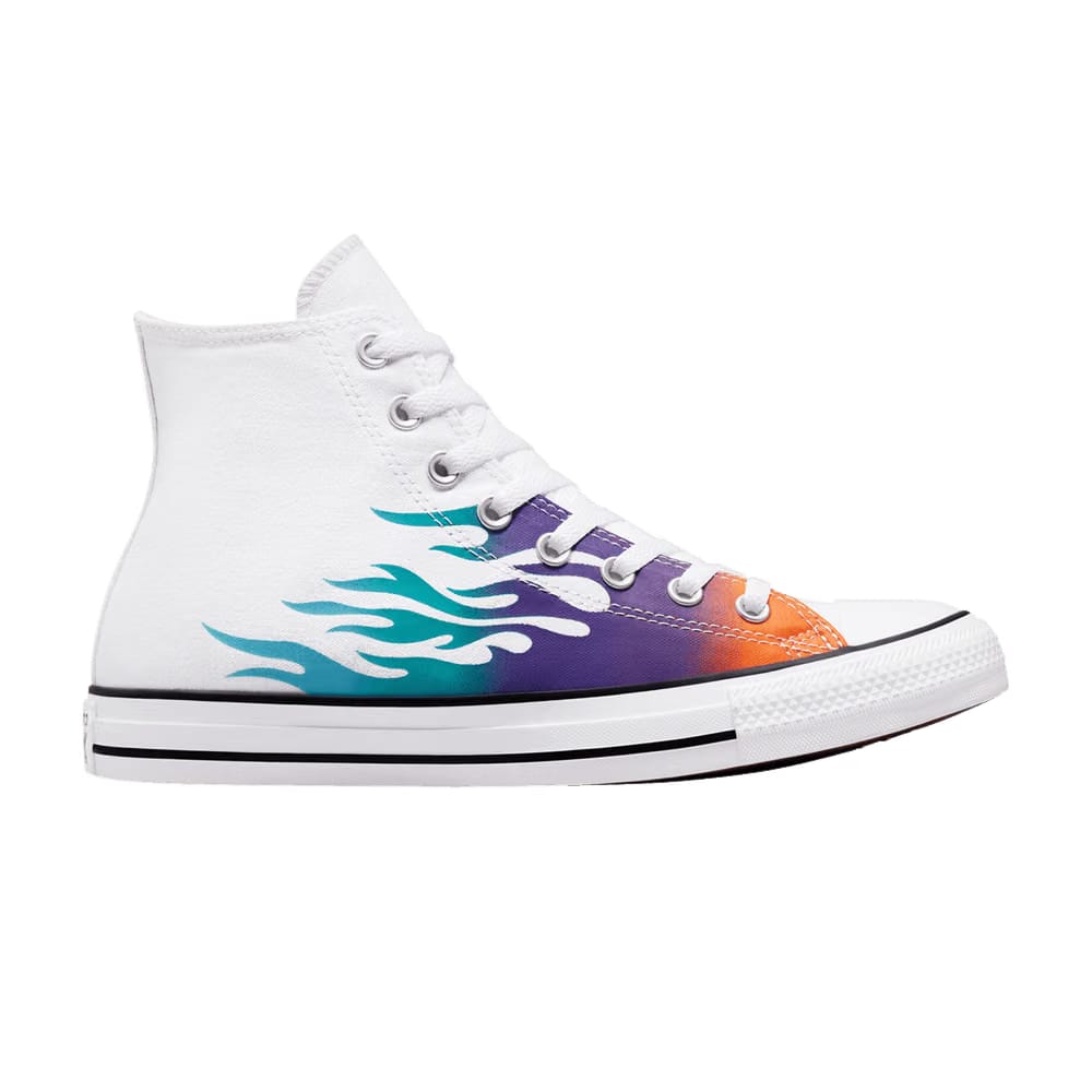 Converse Chuck Taylor All Star High Archive Print - Gradient Flame