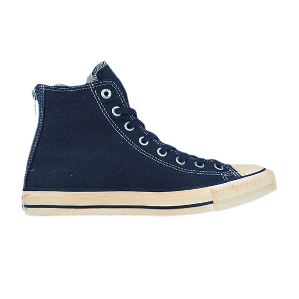 Converse Chuck Taylor All Star Back Zip High Navy