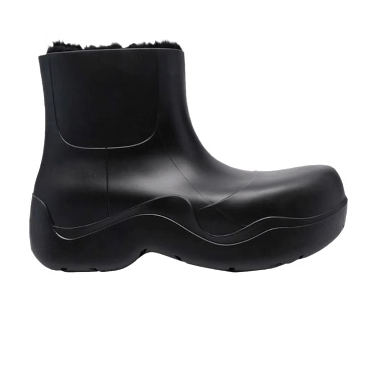 Bottega Veneta Wmns Puddle Snow Boot 'Shearling - Black'