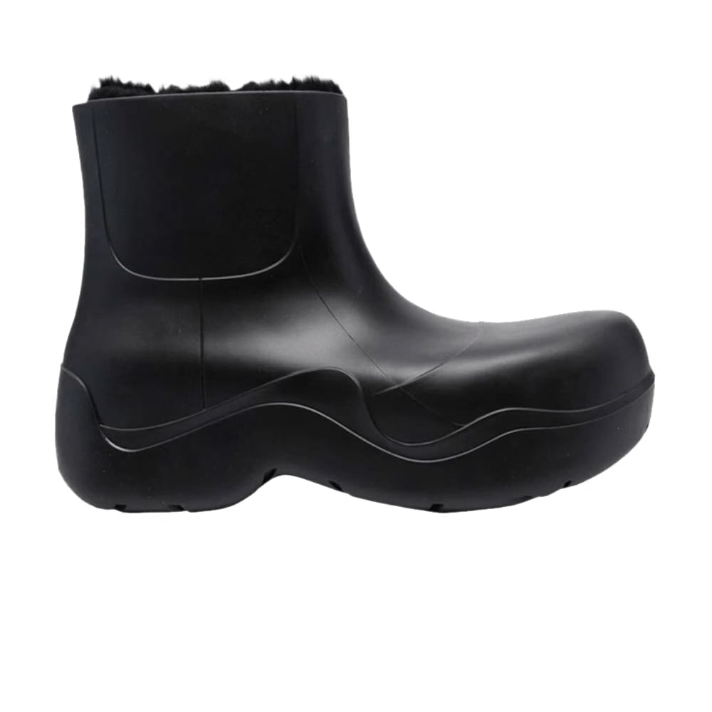 Bottega Veneta Wmns Puddle Snow Boot 'Shearling - Black'