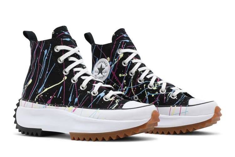 Converse Wmns Run Star Hike High 'Splatter Paint - Black'