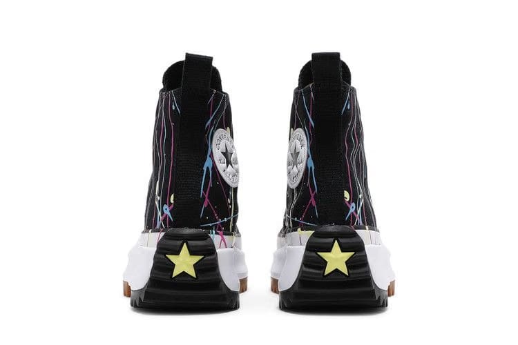 Converse Wmns Run Star Hike High 'Splatter Paint - Black'