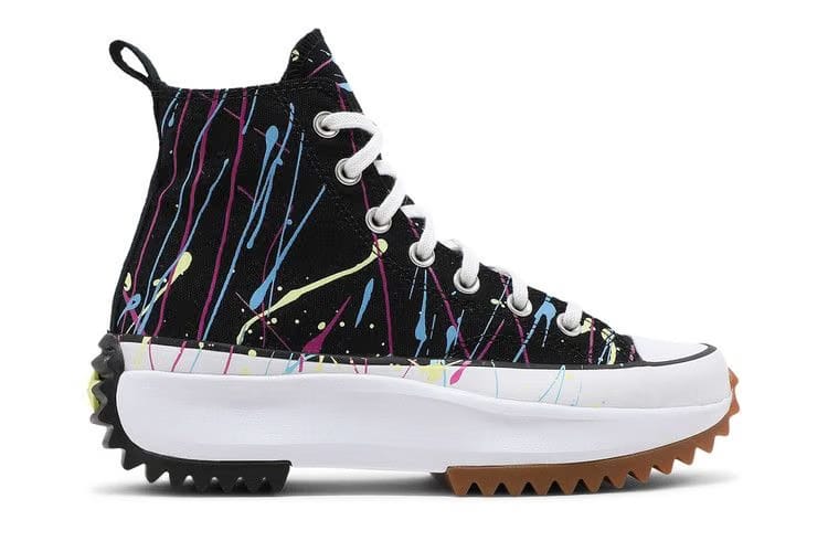 Converse Wmns Run Star Hike High 'Splatter Paint - Black'