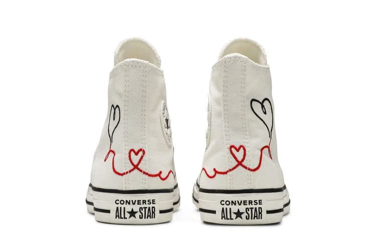 Converse Chuck Taylor All Star High Made with Love - White