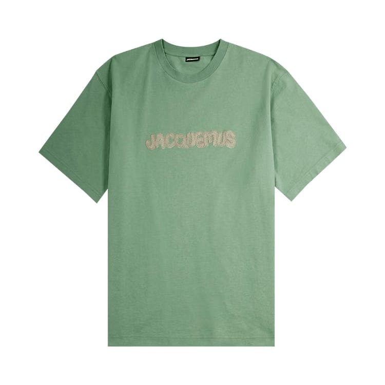 Jacquemus Raphia T-Shirt Green