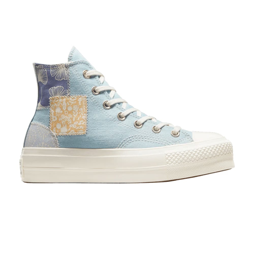 Converse Wmns Chuck Taylor All Star Lift Platform High 'Denim Patchwork'
