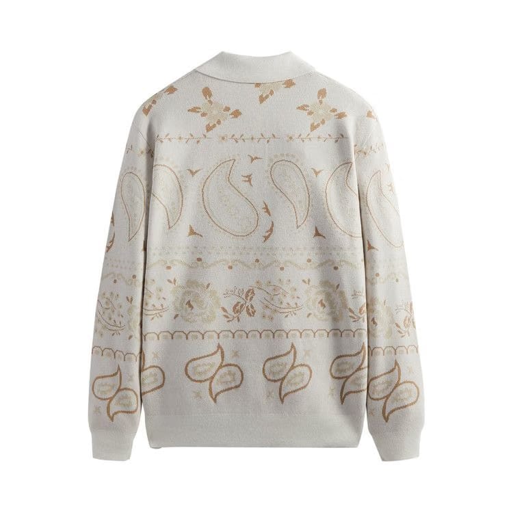 Kith Paisley Harmon Pullover Waffle