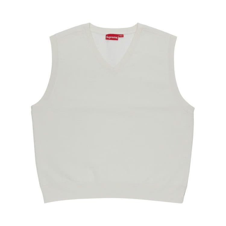 Supreme Sweatshirt Vest Stone