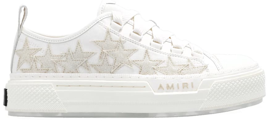 Amiri Stars Court Low Alabaster