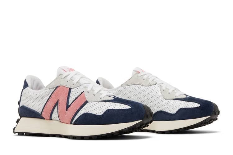 New Balance 327 White Natural Pink