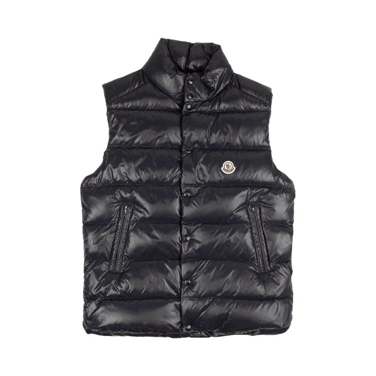 Moncler Tibb Gilet Down Vest Navy
