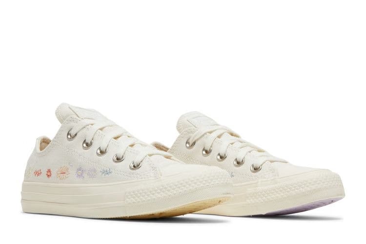 Converse Wmns Chuck Taylor All Star Low 'Embroidered Floral - Egret'