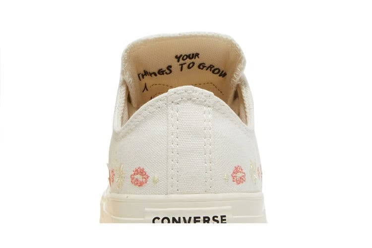 Converse Wmns Chuck Taylor All Star Low 'Embroidered Floral - Egret'