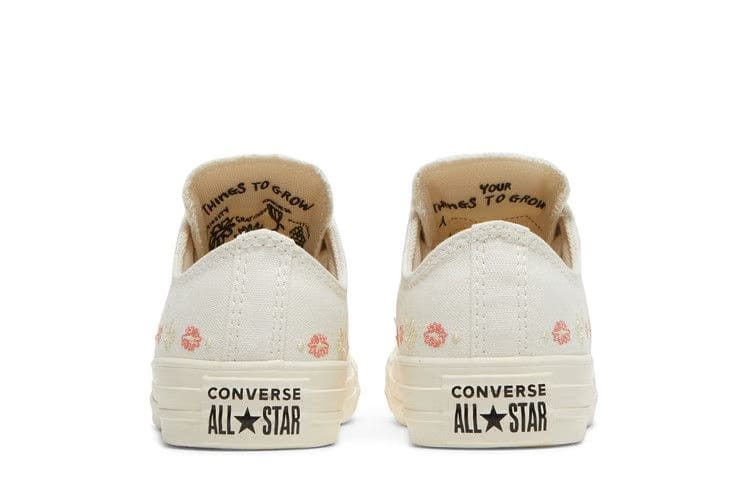 Converse Wmns Chuck Taylor All Star Low 'Embroidered Floral - Egret'